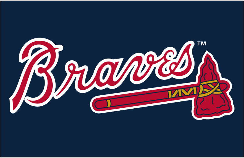 Atlanta Braves 2018-Pres Primary Dark Logo DIY iron on transfer (heat transfer)
